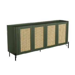 Buffet Bend Porta Sextavada 180cm