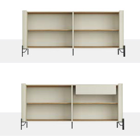 Buffet Bend Porta Sextavada 180cm