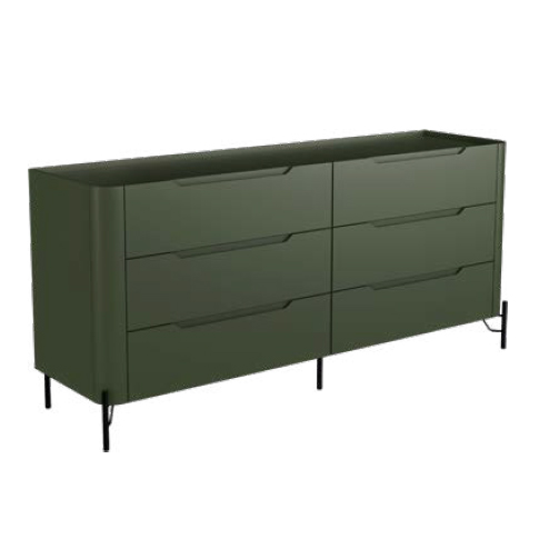 Cômoda Bend 6 Gavetas