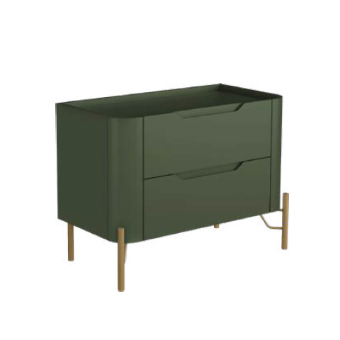 Mesa de Cabeceira Bend 2 gavetas