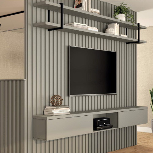 Painel Ripado Smart Alto 240cm
